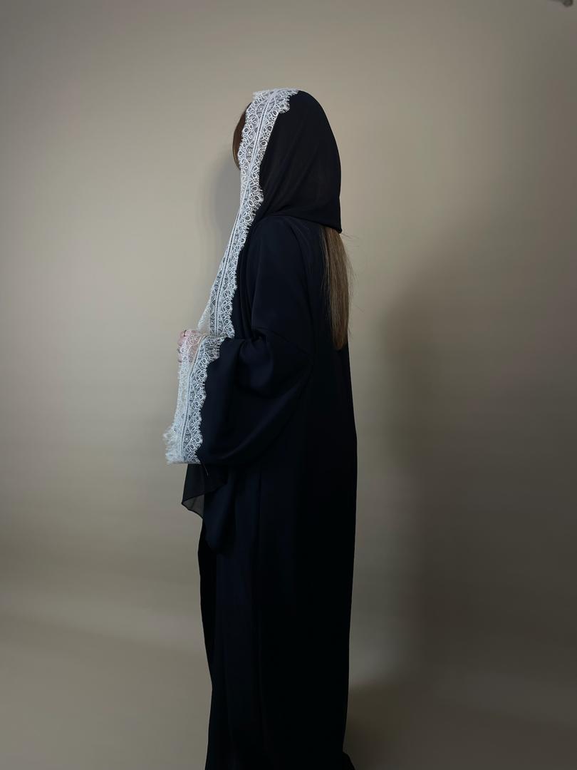Lace Abaya Midnight (pre-order)