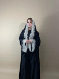 Lace Abaya Midnight (pre-order)